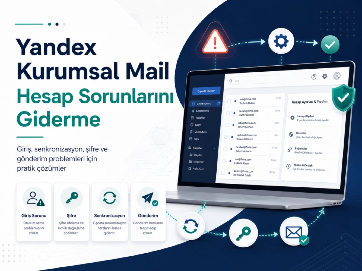 Yandex Kurumsal Mail Sorunları Nasıl Giderilir?